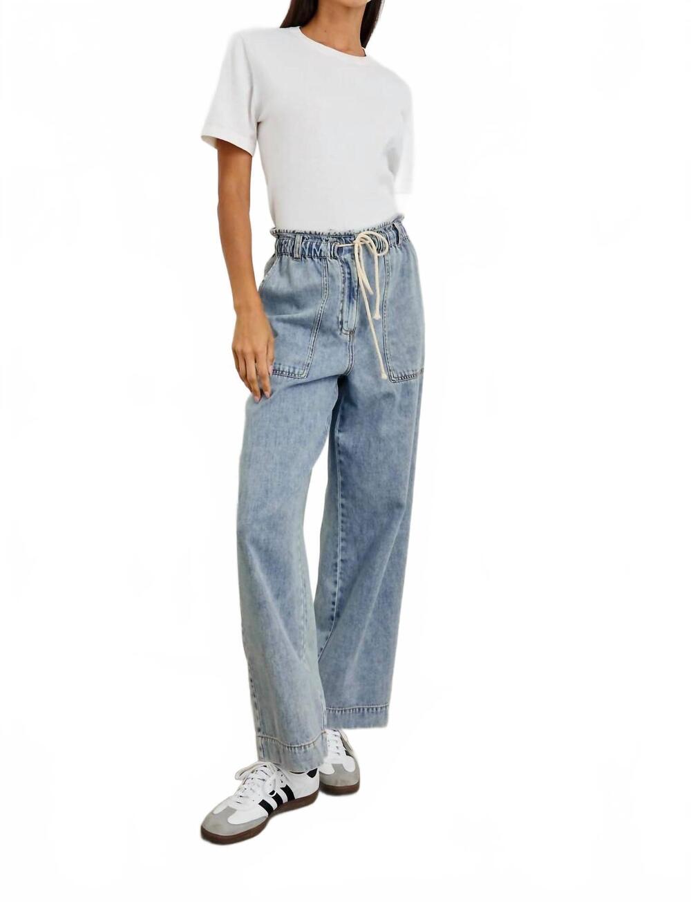 NEW RAILS ryan pant in faded indigo